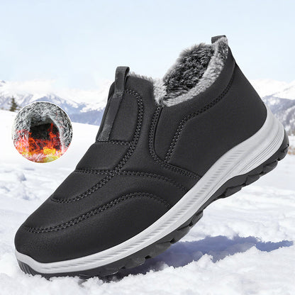❄️🥾 Unisex Winter Warm Rutschfeste Slippers | Keine kalten Füße, kein Ausrutschen auf glatten Böden – Warm, sicher & bequem für Zuhause ✨