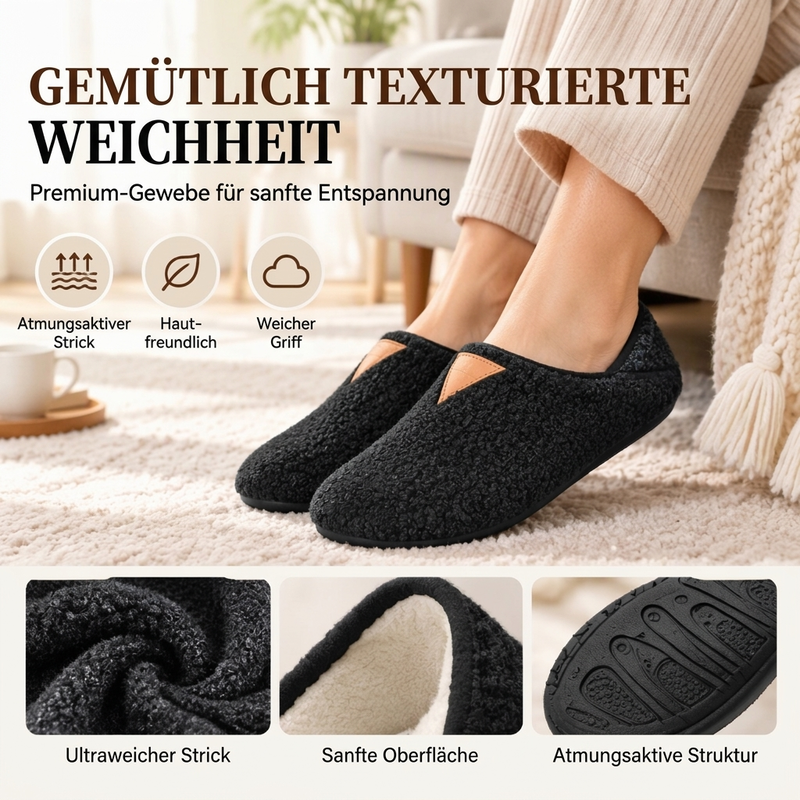 Leichte, gemütliche und warme Hausschuhe für Damen und Herren