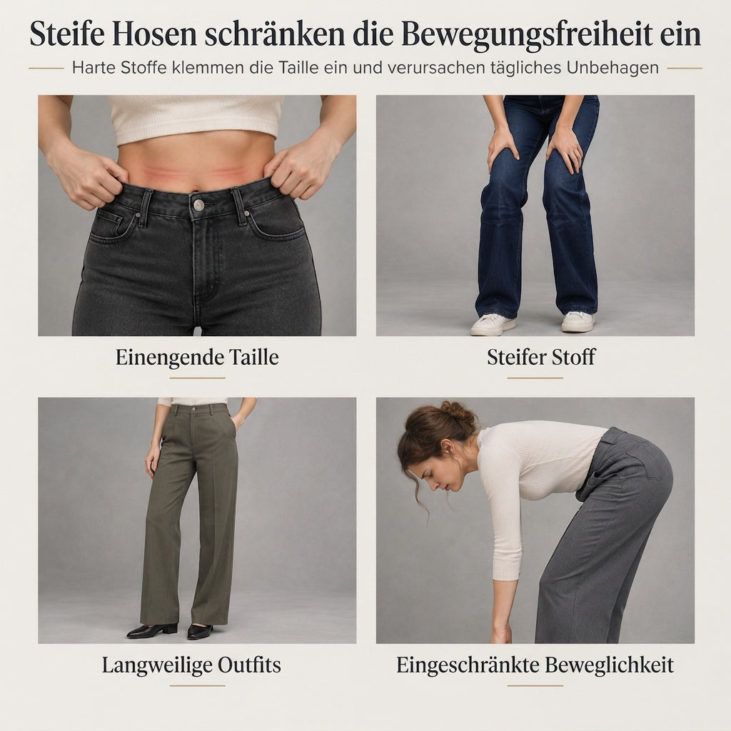 📢🎉50%Rabatt!!!🛍️✨Damen Freizeit Jeans Leopard Muster Blau