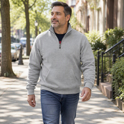 🥳 🥳 Warmes Halbzip-Sweatshirt für Herren