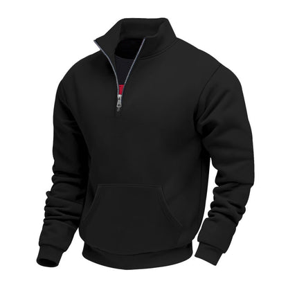 🥳 🥳 Warmes Halbzip-Sweatshirt für Herren