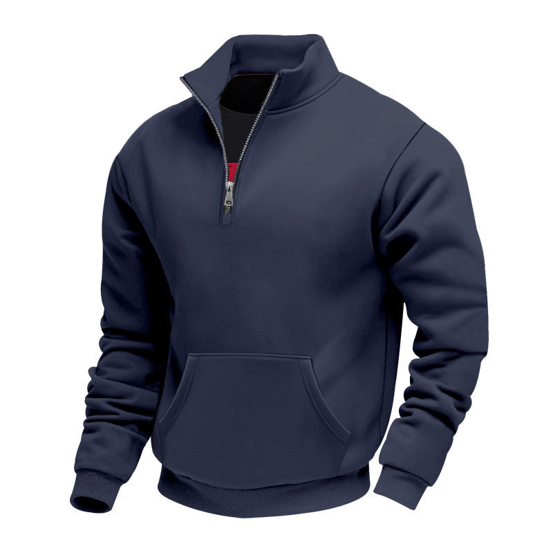 🥳 🥳 Warmes Halbzip-Sweatshirt für Herren