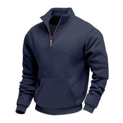 🥳 🥳 Warmes Halbzip-Sweatshirt für Herren