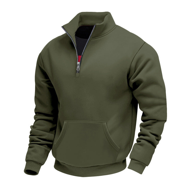 🥳 🥳 Warmes Halbzip-Sweatshirt für Herren