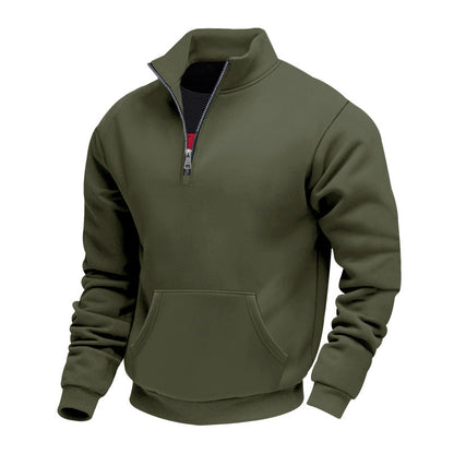 🥳 🥳 Warmes Halbzip-Sweatshirt für Herren