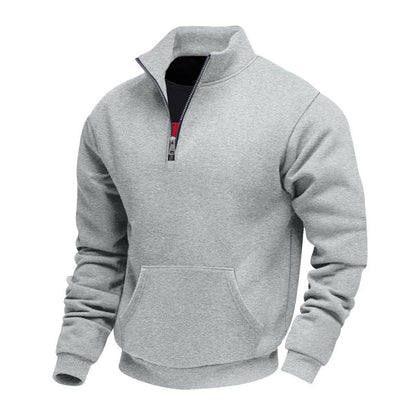 🥳 🥳 Warmes Halbzip-Sweatshirt für Herren