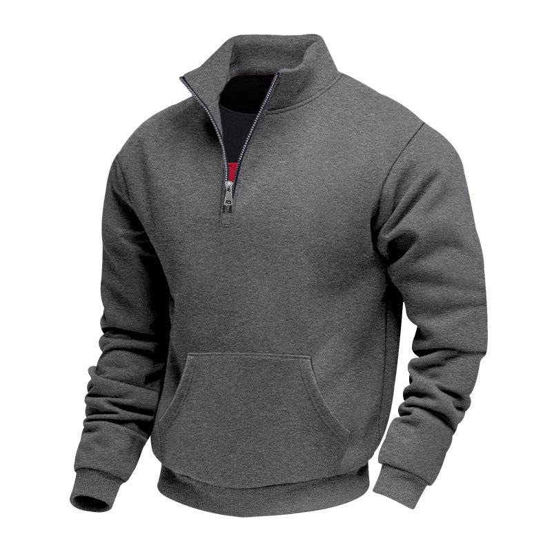 🥳 🥳 Warmes Halbzip-Sweatshirt für Herren
