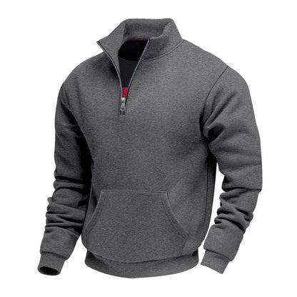 🥳 🥳 Warmes Halbzip-Sweatshirt für Herren