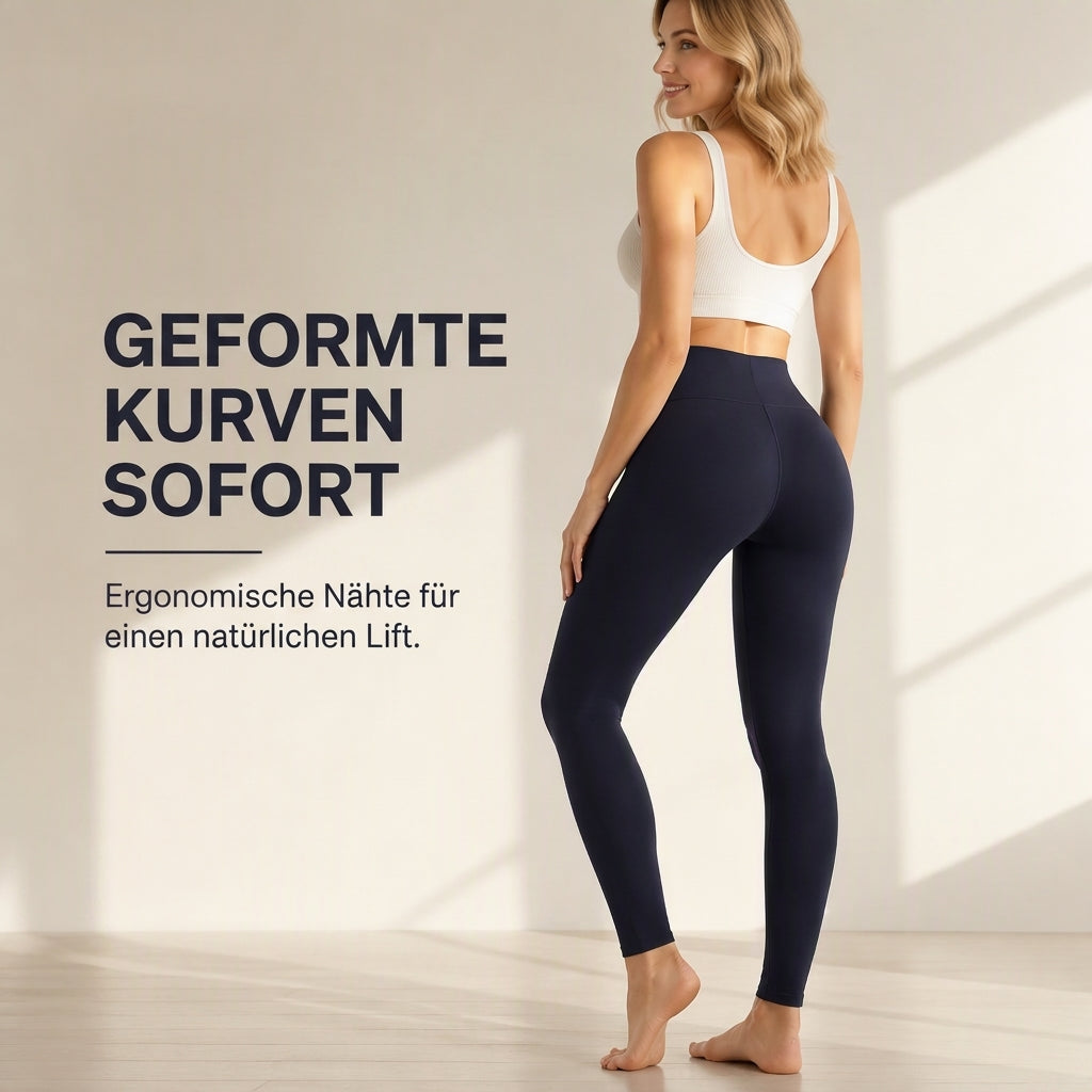 🛍️✨Warme Yoga-Hose für Damen mit hohem Bund