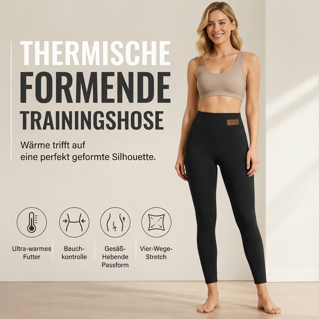 🛍️✨Warme Yoga-Hose für Damen mit hohem Bund