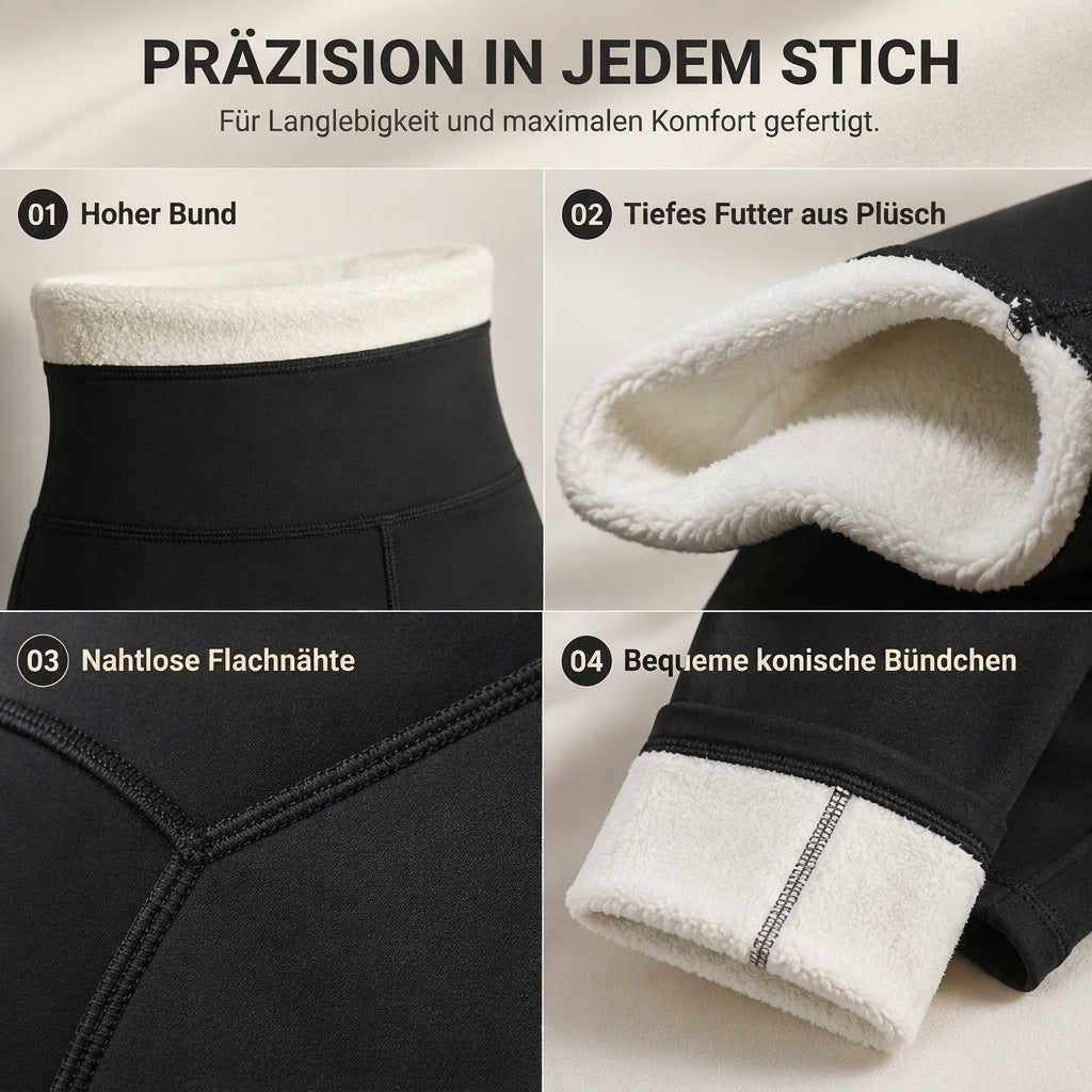 🛍️✨Warme Yoga-Hose für Damen mit hohem Bund