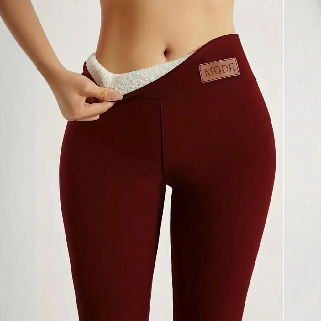 🛍️✨Warme Yoga-Hose für Damen mit hohem Bund