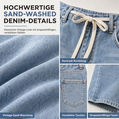 👖 Damen lockere Wide-Leg Jeans | Kein Einengen, kein eintöniger Basic-Look – Bequem, lässig & vielseitig kombinierbar ✨