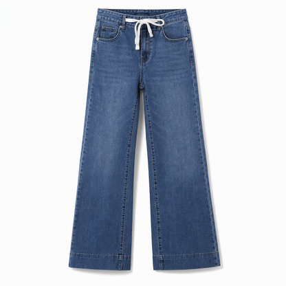 👖 Damen lockere Wide-Leg Jeans | Kein Einengen, kein eintöniger Basic-Look – Bequem, lässig & vielseitig kombinierbar ✨