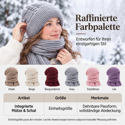 Warme Winterkapuzen Schal für Damen