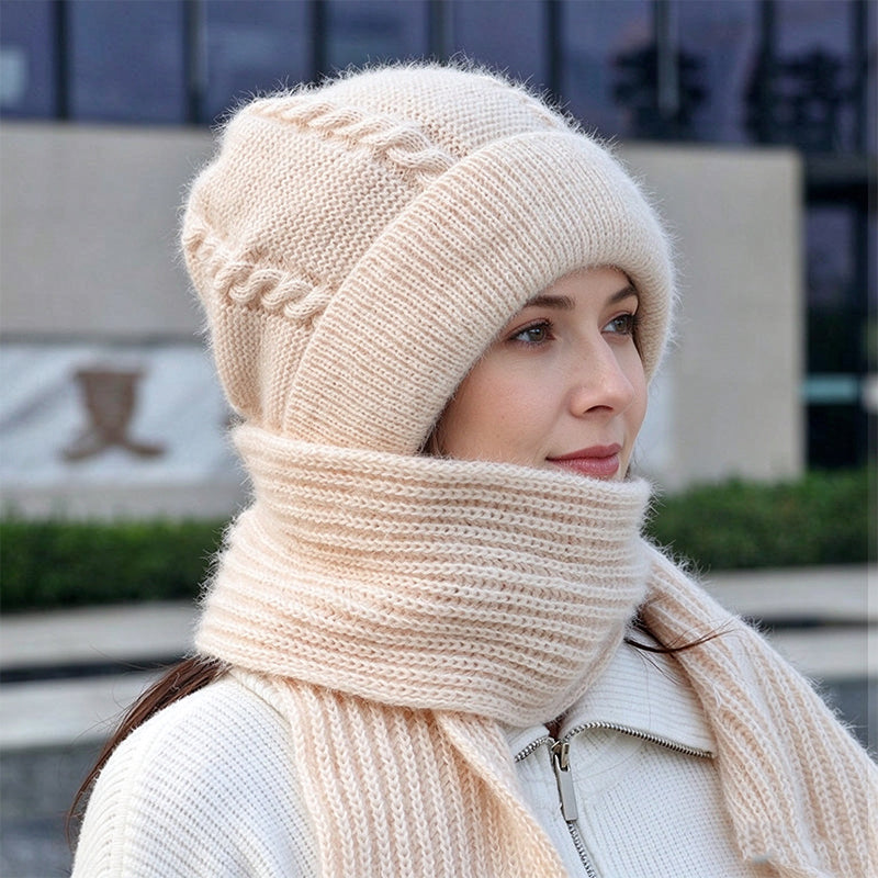 Warme Winterkapuzen Schal für Damen
