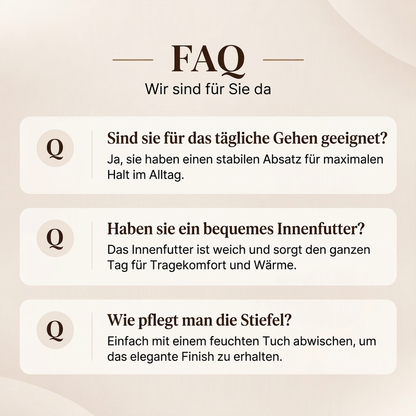 Schicke, figurbetonte Overknee-Stiefel für Damen