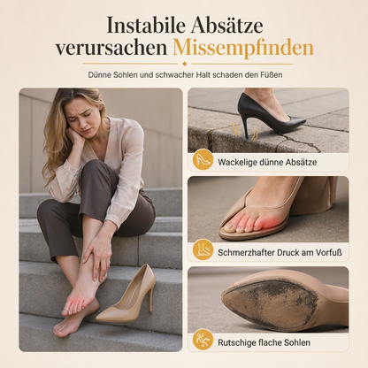 🎁Neu eingetroffen!🎁 Damen Plateau-Stiefeletten mit klobigem Absatz für Herbst und Winter