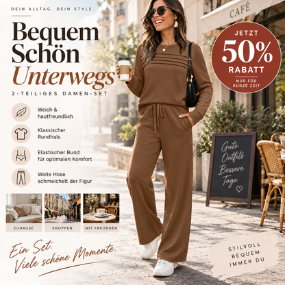 🔥🔥 50% RABATT!! 🎉✨ 2-teiliges Damen-Set – bequem & vielseitig