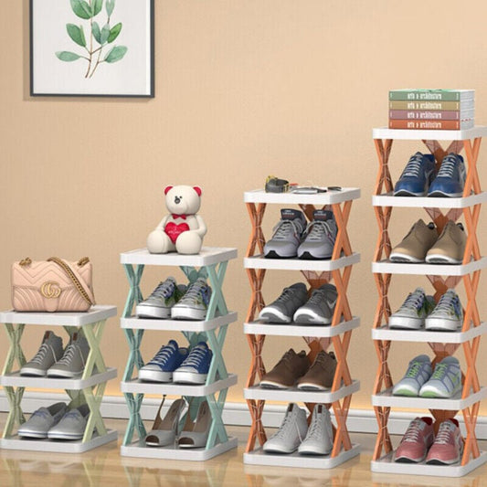Многопластов рафт за обувки Органайзер за съхранение